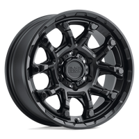 Black Rhino Hard Alloys ARK Matte Black W/ G-Black Bolts wheel