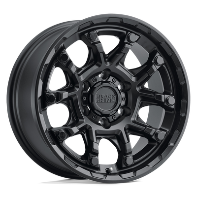 Black Rhino Hard Alloys ARK Matte Black W/ G-Black Bolts wheel