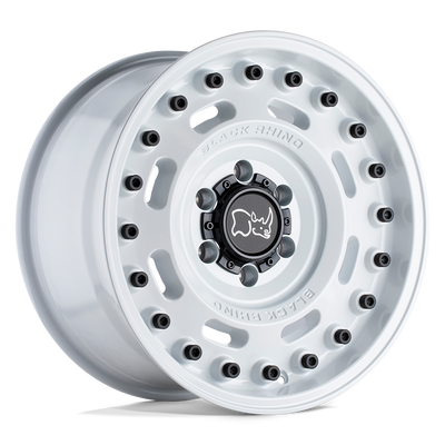 Black Rhino Hard Alloys AXLE Gloss White wheel