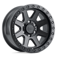 Black Rhino Hard Alloys BAKER Matte Black wheel