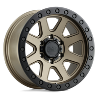Black Rhino Hard Alloys BAKER Matte Bronze W/ Black Ring wheel