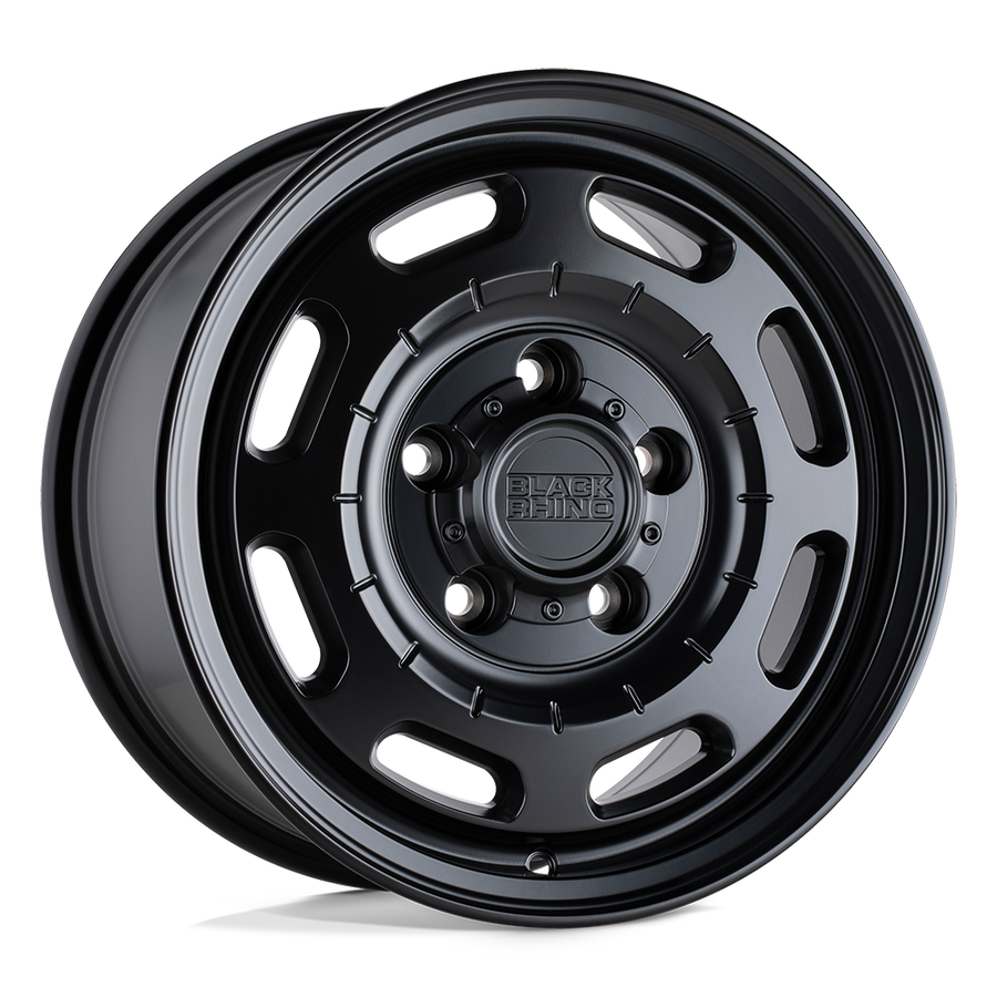 Black Rhino Hard Alloys BANDOLIER Matte Black wheel