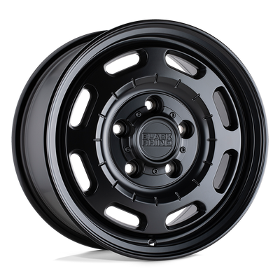 Black Rhino Hard Alloys BANDOLIER Matte Black wheel