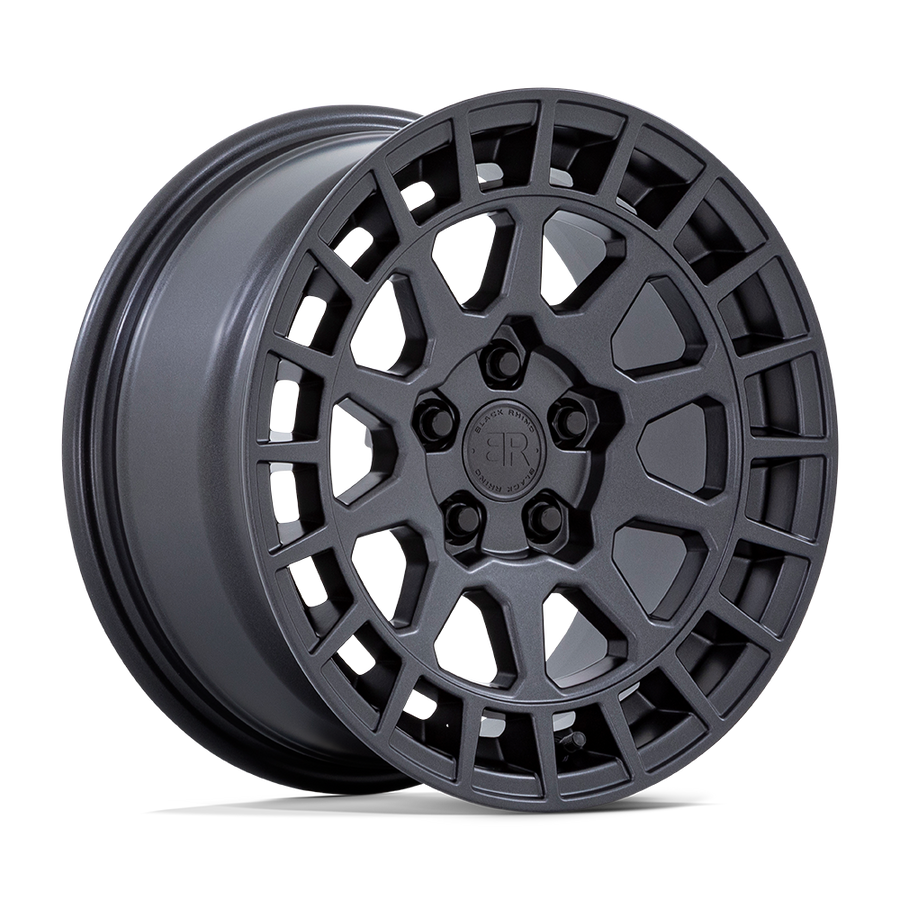 Black Rhino Hard Alloys BOXER Gun Black wheel