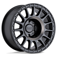 Black Rhino Hard Alloys SANDSTORM Semi G-Black W/ Mach Dark Ring wheel