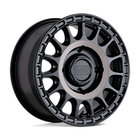 Black Rhino Hard Alloys - UTV SANDSTORM UTV Semi Gloss Black W/ Mach Tint wheel