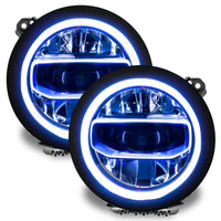Jeep Gladiator JT ColorSHIFT RGB+W Headlight DRL Upgrade Kit