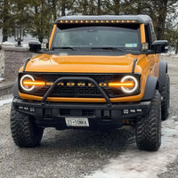 Integrated Windshield Roof LED Light Bar System for 2021+ Ford Bronco