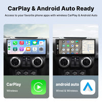 Youducar 12.3-Inch Android Head Unit for Jeep Wrangler JK (2011-2017) | Rugged Touchscreen with Wireless CarPlay & Android Auto