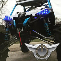 2013-2018 Can-Am Maverick LED Surface Mount Headlight Halo Kit