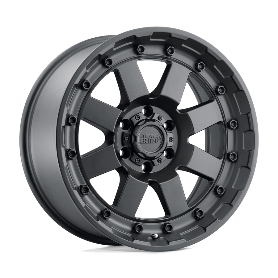 Black Rhino Hard Alloys CLEGHORN Matte Black wheel