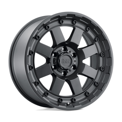 Black Rhino Hard Alloys CLEGHORN Matte Black wheel