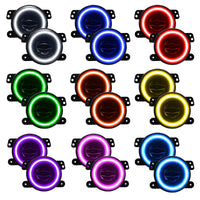 Jeep Wrangler JK/JL & Gladiator JT High Performance 20W LED Fog Lights - Dynamic ColorSHIFT