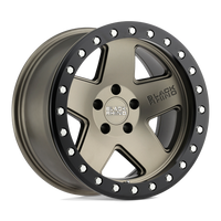 Black Rhino Hard Alloys CRAWLER Matte Bronze W/ Black Ring wheel