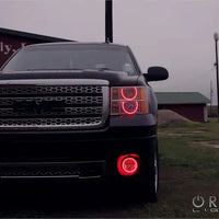 2007-2013 GMC Sierra LED Headlight Halo Kit (Round Style)