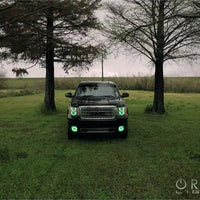 2007-2013 GMC Sierra LED Headlight Halo Kit (Round Style)