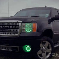 2007-2013 GMC Sierra LED Headlight Halo Kit (Round Style)