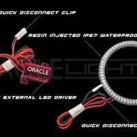 2007-2017 Jeep Wrangler JK LED Surface Mount Turn Signal Halo Kit