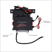 Voswitch JL810 Grab Handle Switch Panel Control System for Jeep Wrangler JL 2024-Current and Gladiator 2024-Current