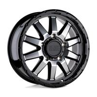 Black Rhino Hard Alloys EXCURSION Gloss Black W/ Mirror Face wheel
