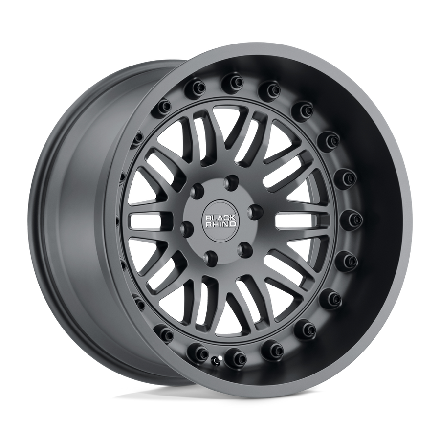Black Rhino Hard Alloys FURY Matte Gunmetal wheel