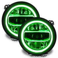 Jeep Gladiator JT ColorSHIFT RGB+W Headlight DRL Upgrade Kit