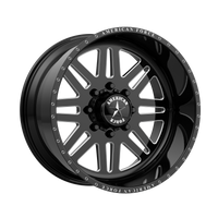 Fuel 1PC FF029 Gloss Black Mill-Mach wheel