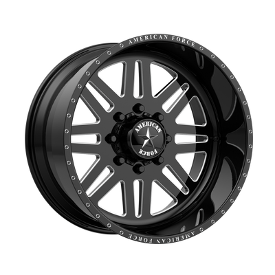 Fuel 1PC FF029 Gloss Black Mill-Mach wheel