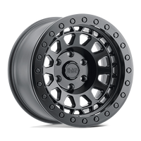 Black Rhino Hard Alloys PRIMM BEADLOCK Matte Black W/ Black Bolts wheel