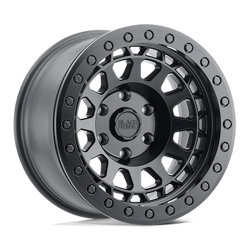 Black Rhino Hard Alloys PRIMM BEADLOCK Matte Black W/ Black Bolts wheel