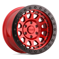 Black Rhino Hard Alloys PRIMM BEADLOCK Candy Red W/ Black Ring wheel