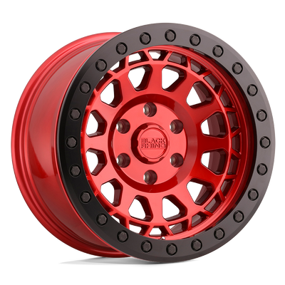 Black Rhino Hard Alloys PRIMM BEADLOCK Candy Red W/ Black Ring wheel