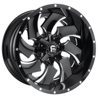 Fuel 1PC D239 CLEAVER Gloss Black Milled wheel