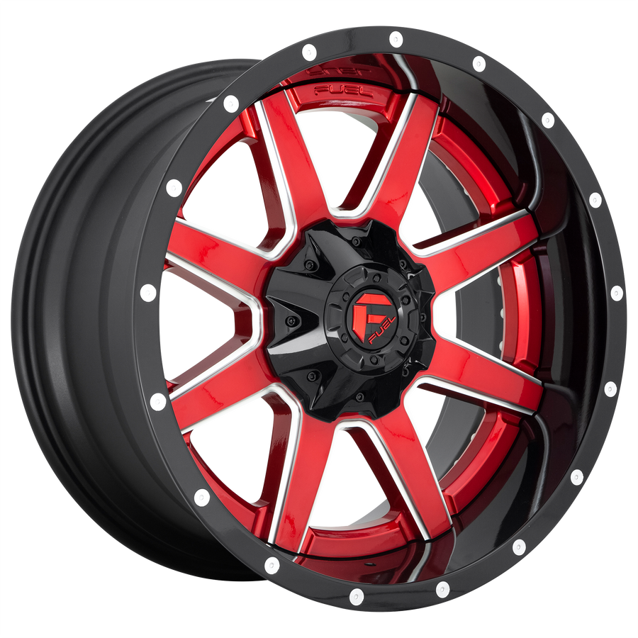 Fuel 1PC D250 MAVERICK Gloss Red wheel