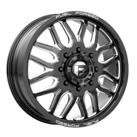 Fuel Mono DB66 FFC66 Matte Black Milled wheel