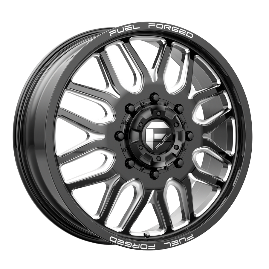 Fuel Mono FF66 Matte Black Milled wheel