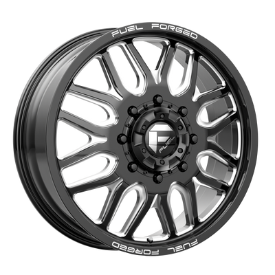 Fuel Mono FF66 Matte Black Milled wheel