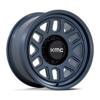 KMC KM451 MESA FORGED MONOBLOCK Metallic Blue wheel