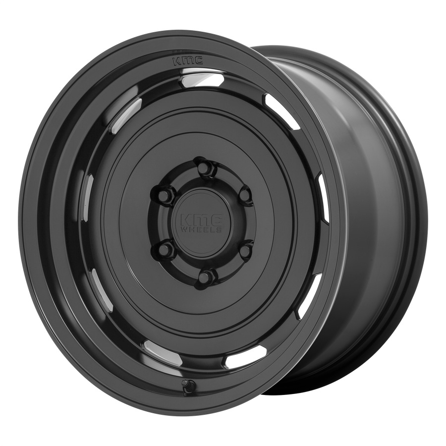 KMC KM720 ROSWELL Satin Black wheel