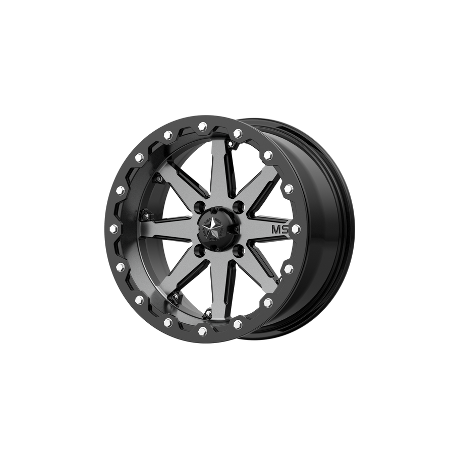 MSA Offroad Wheels M21 LOK UTV BEADLOCK Charcoal Tint wheel