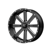 MSA Offroad Wheels M34 FLASH UTV Gloss Black Milled wheel