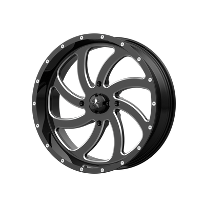 MSA Offroad Wheels M36 SWITCH UTV Gloss Black Milled wheel