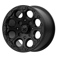 MSA Offroad Wheels M44 CANNON UTV BEADLOCK Satin Black wheel