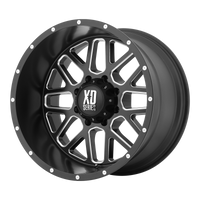 XD XD818 HEIST Satin Black Milled W/ Btcc wheel