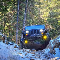 Jeep JK Steerable Knuckle Pod Light Mounts (2007-2018 Wrangler)