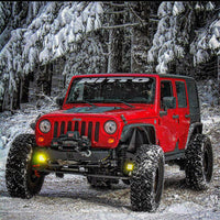 Jeep JK Steerable Knuckle Pod Light Mounts (2007-2018 Wrangler)