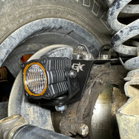Toyota FJ80 Landcruiser Steerable Knuckle Pod Light Mounts (1990-1997)