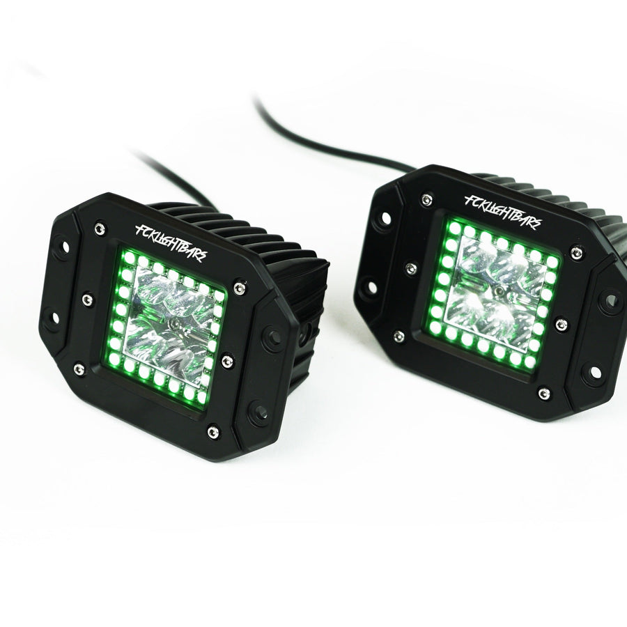 LED RGB Pod Lights