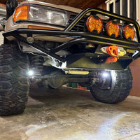 Toyota FJ80 Landcruiser Steerable Knuckle Pod Light Mounts (1990-1997)