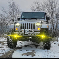 Jeep JK Steerable Knuckle Pod Light Mounts (2007-2018 Wrangler)